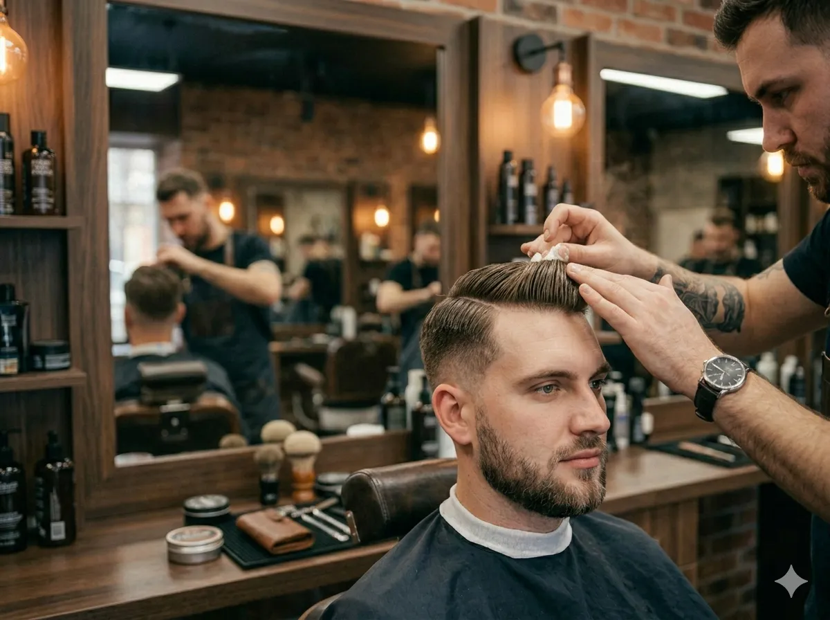 Corte más barba